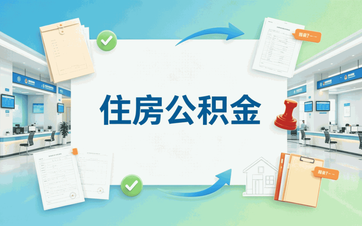 眉山上门公积金办理 带啥材料几天到账